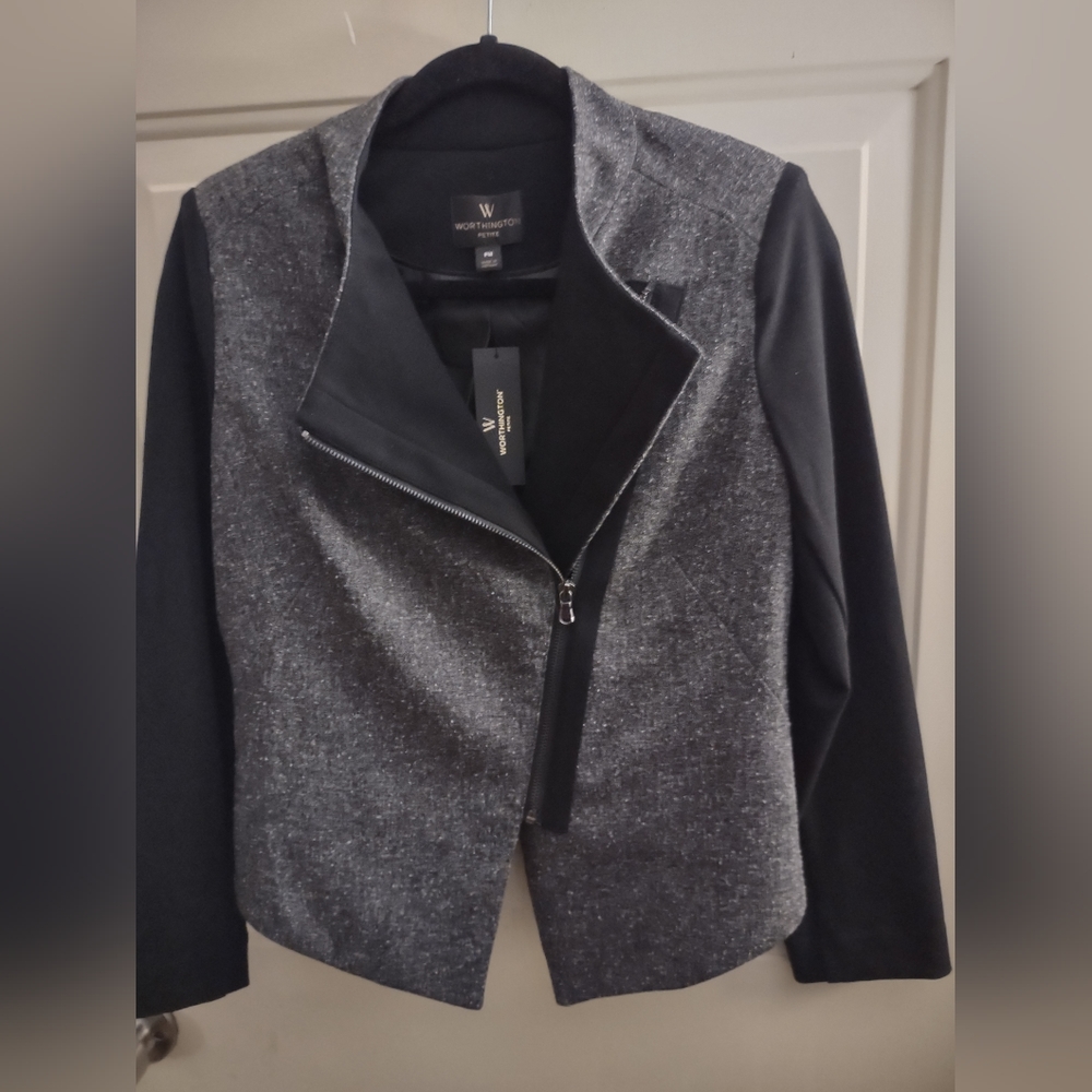 NWT Women's Worthington moto style jacket.